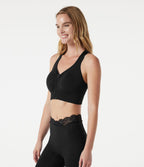 Brassière de sport yoga OneForm Seamless Flow maintien léger dos nageur zip frontal