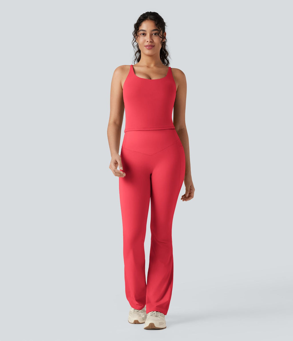 Débardeur yoga Halara UltraSculpt™ col U
