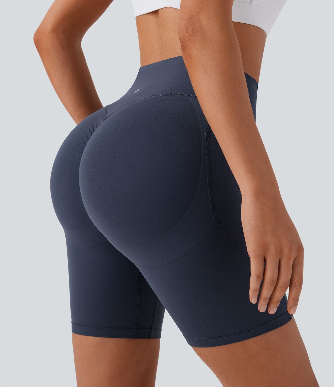 Legging de yoga gainant taille haute chiné à séchage rapide avec poches Halara UltraSculpt™