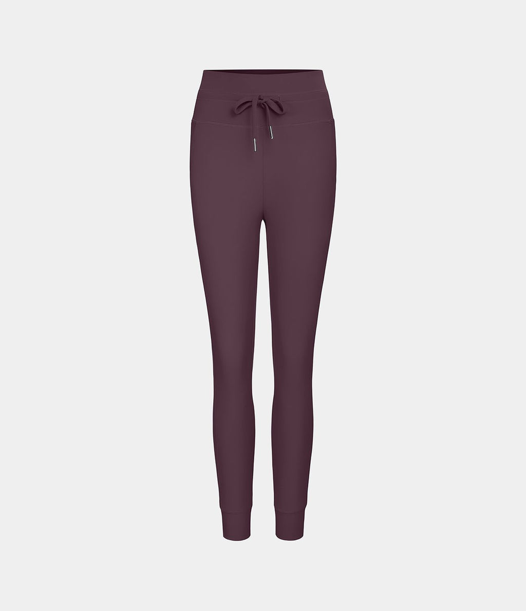 Jogging taille haute Softlyzero™ Plush avec cordon de serrage et poches latérales