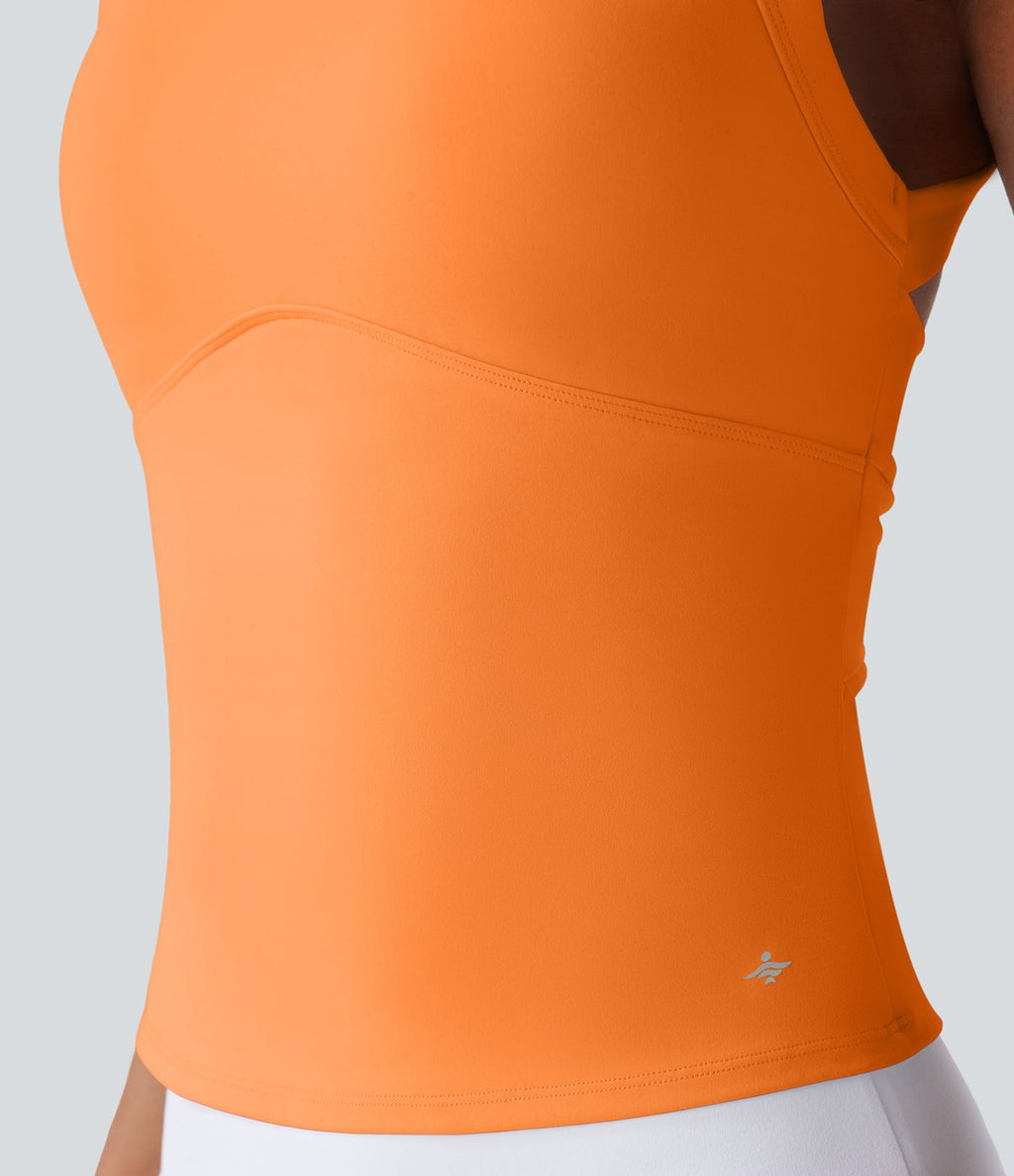 Débardeur yoga SoftlyZero™ Plush à découpes A-D