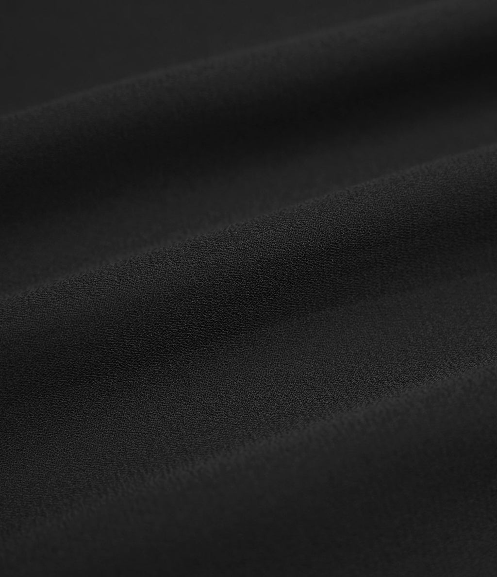 Robe fluide décontractée col rond sans manches plissée asymétrique
