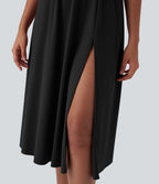 Robe décontractée mi-longue SoftlyZero™ Airy avec coques et effet frais InstantCool avec poches, bonnets E-G