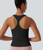 Débardeur de yoga SoftlyZero™ col rond dos nageur effet frais InstantCool