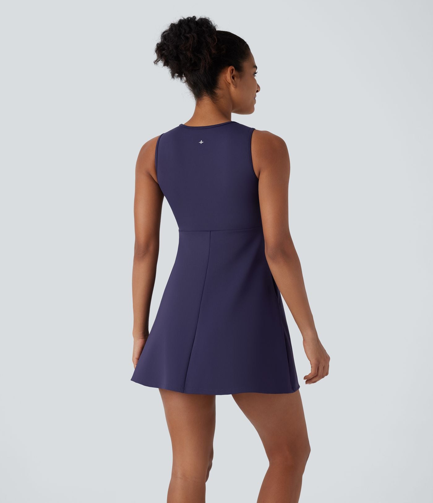 Robe Mini de Randonnée SpeedWave™ à Col Rond, Sans Manches, avec Poches Latérales et Séchage Rapide