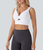 Brassière yoga SoftlyZero™ Airy maintien léger découpes effet frais InstantCool, bonnets E-G