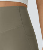 Legging d'entraînement gainant galbant taille haute avec poches Halara UltraSculpt™