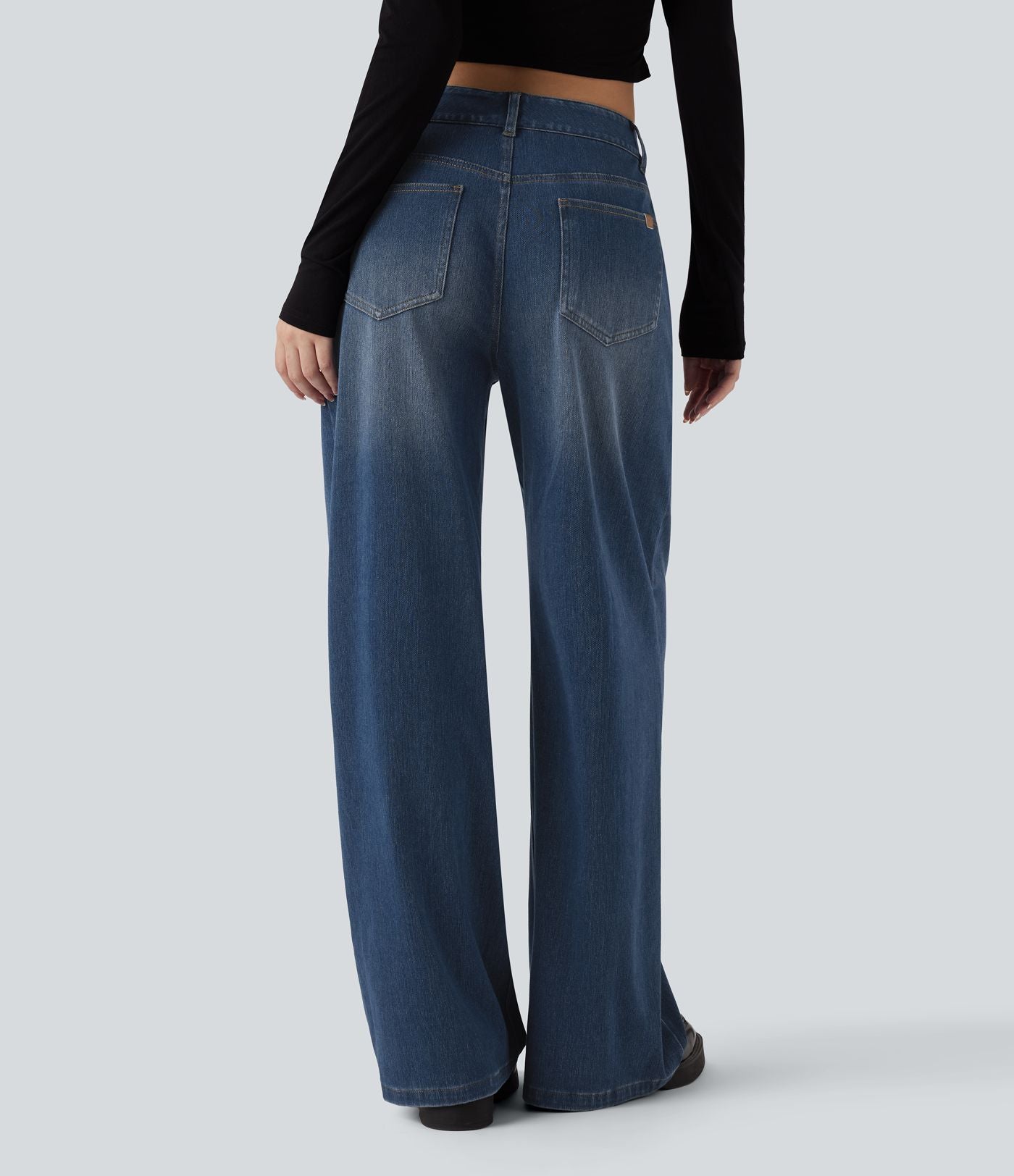 Jean large Halara Flex™ taille mi-haute avec poches