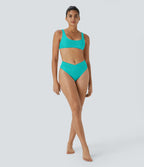 Bikini Bas de Maillot de Bain Crossover