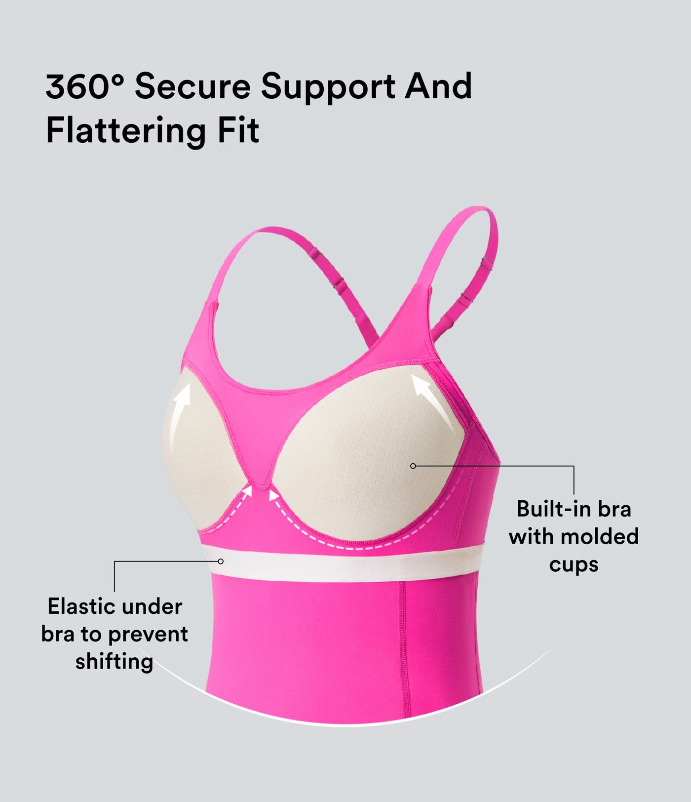 Robe de sport danse SoftlyZero™ Plush coques moulées édition Easy Peasy E-G