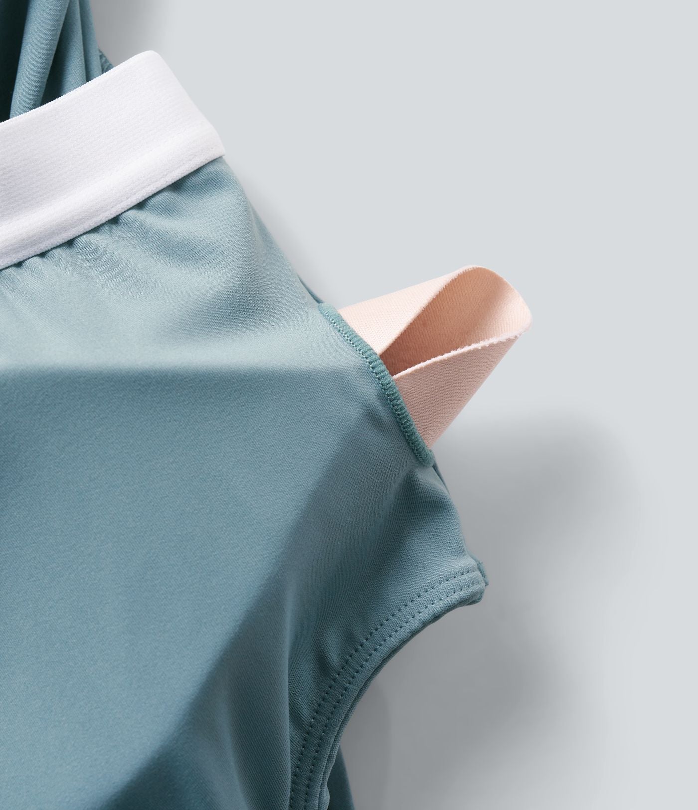 Robe décontractée mini Breezeful™ dos nageur fluide asymétrique séchage rapide avec poche E-G