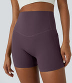 Short cycliste d'entraînement gainant taille haute UltraSculpt™ SoCinched à poches latérales 12,5 cm