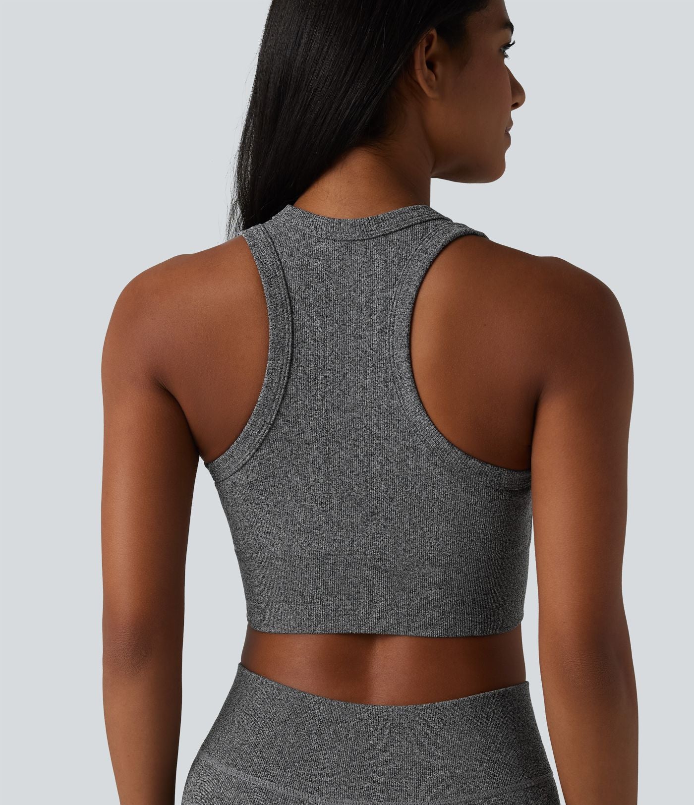 OneForm Seamless Flow Crop top casual dos nageur sans couture