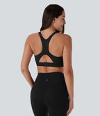 Brassière de sport entraînement SpeedWave™ soutien intermédiaire coques moulées perforé crochet réglable séchage rapide bonnets A-D
