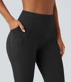 Legging 7/8 d'entraînement gainant galbant taille haute avec poches Halara UltraSculpt™