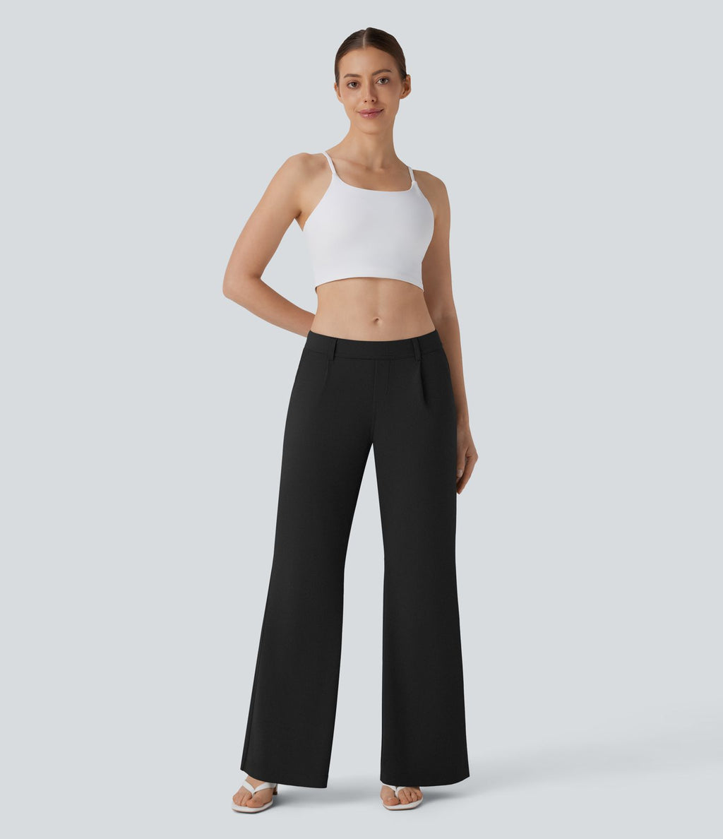Pantalon bootcut taille basse DayStretch avec poches
