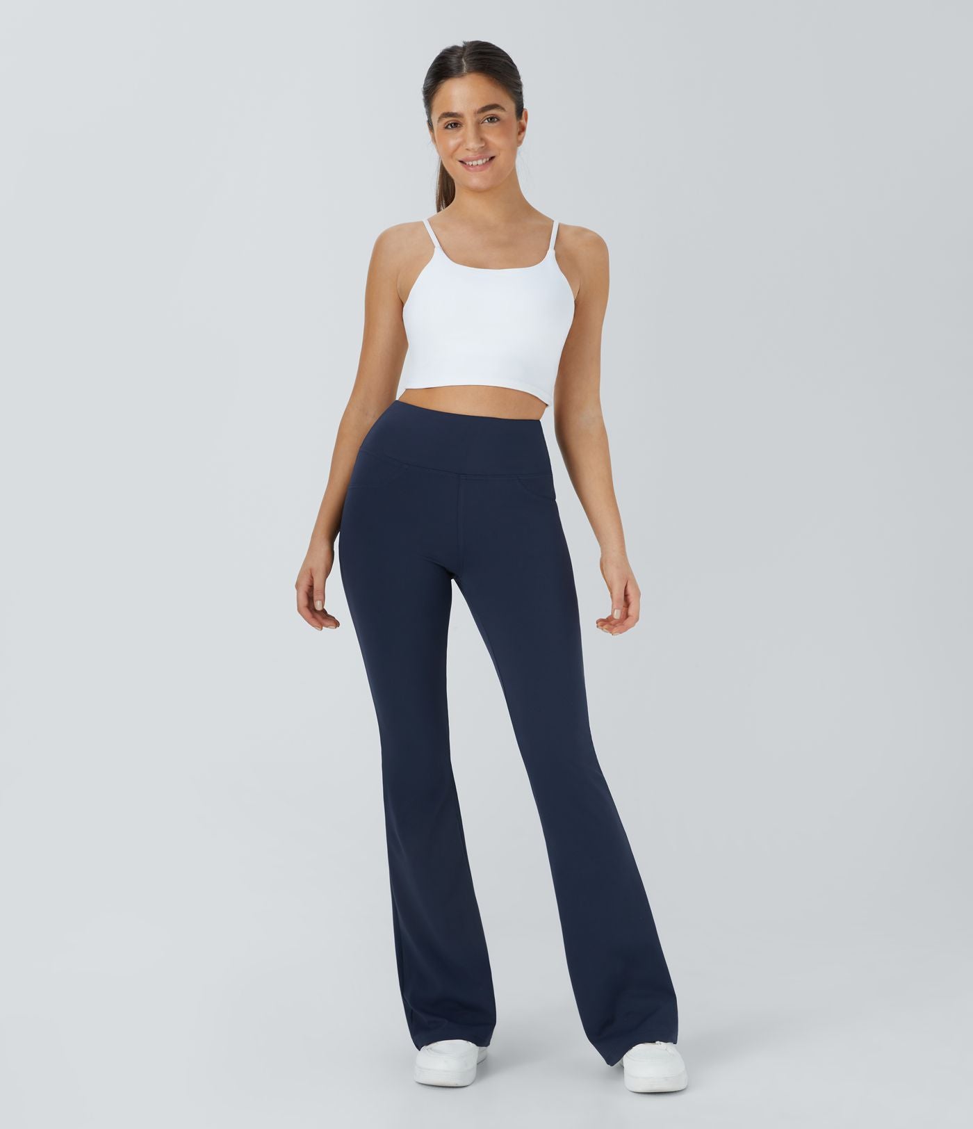 Legging yoga évasé taille haute DayStretch avec poches