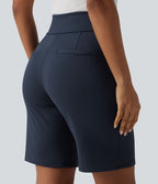 Short tailleur DayStretch ample taille haute avec poches