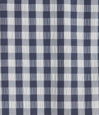 Pantalon ample décontracté à carreaux vichy, taille mi-haute, cordon de serrage et poches
