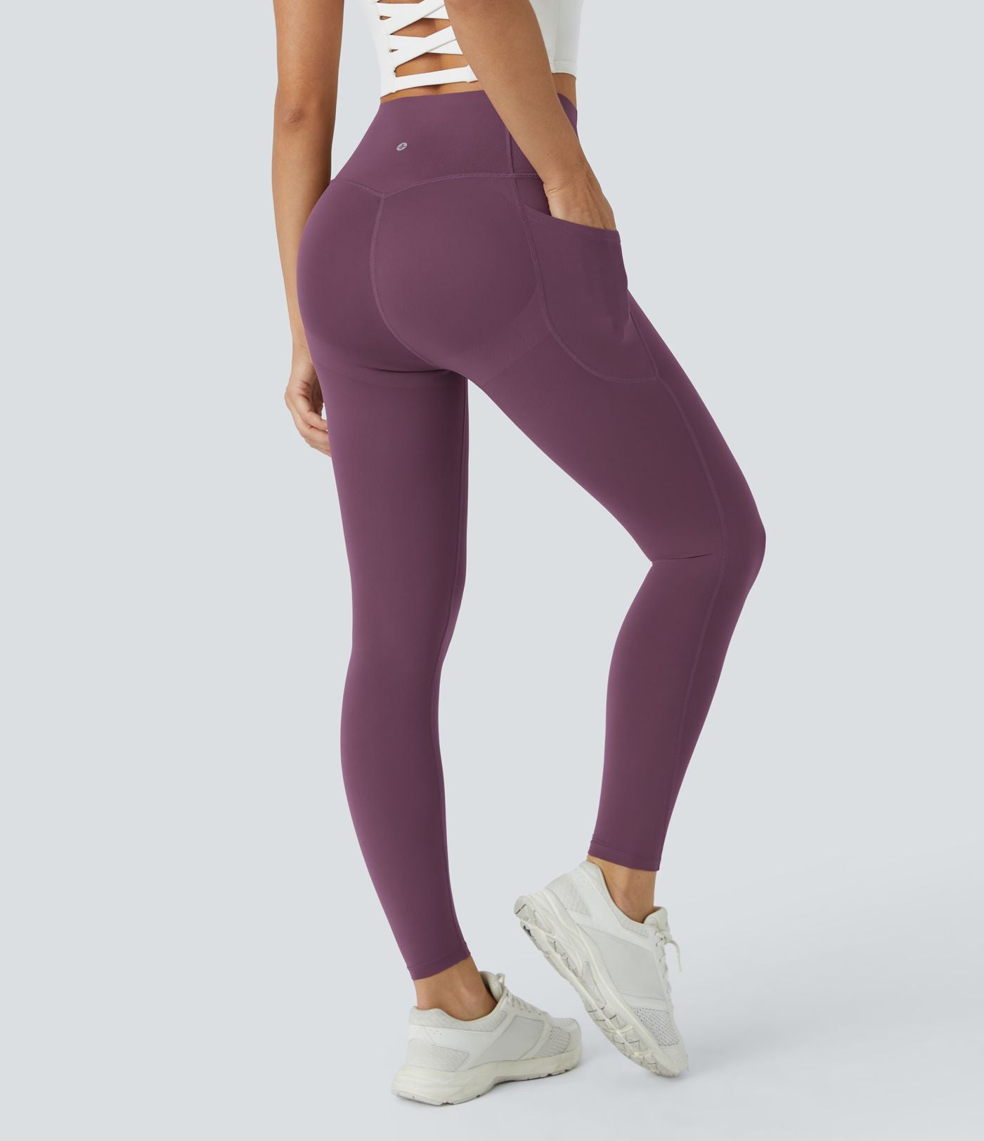Legging d'entraînement gainant galbant taille haute avec poches Halara UltraSculpt™