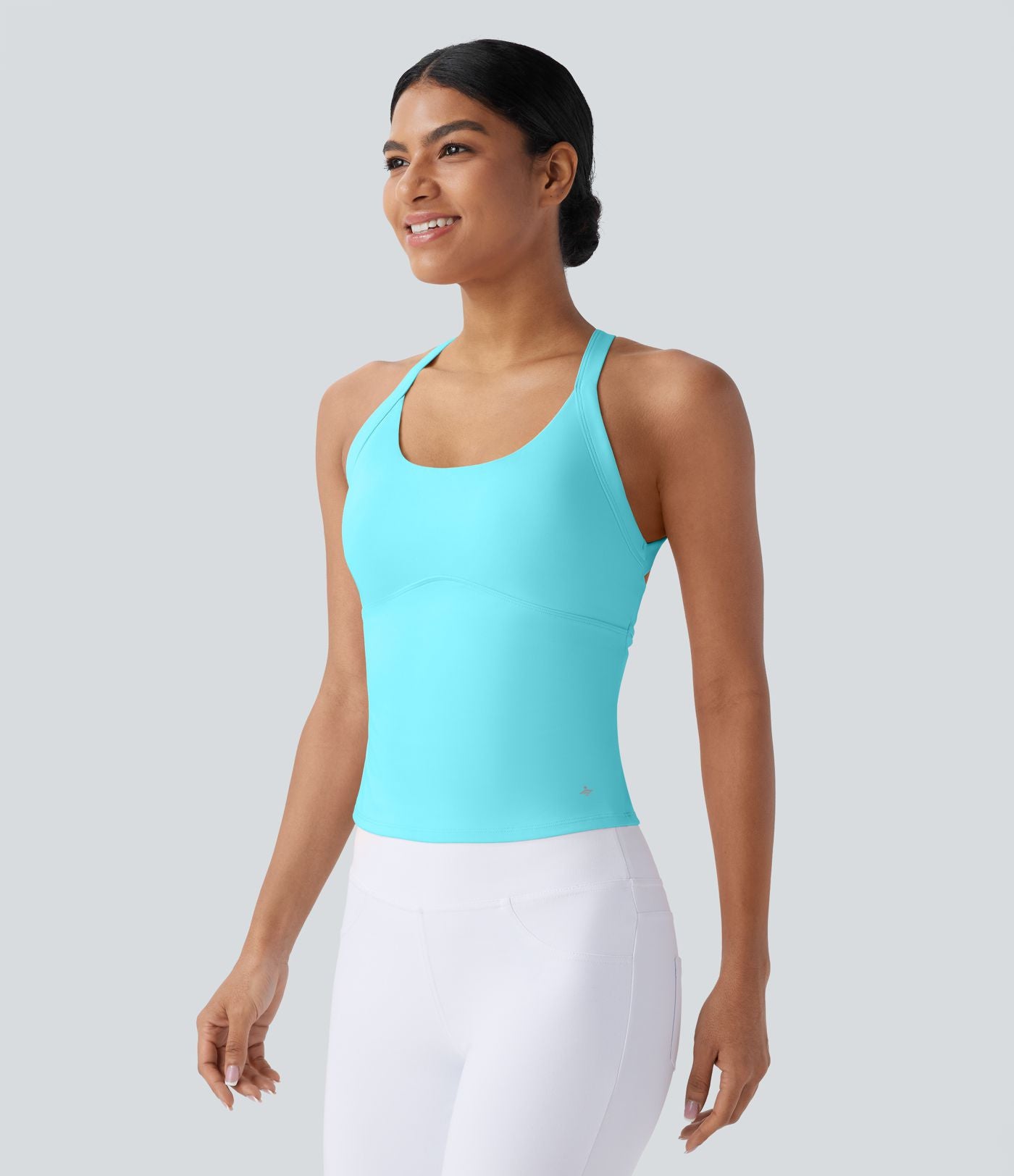 Débardeur yoga SoftlyZero™ Plush à découpes A-D