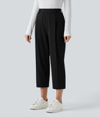 Pantalon tailleur court fuselé taille haute Halara Flex™ DayStretch avec poches