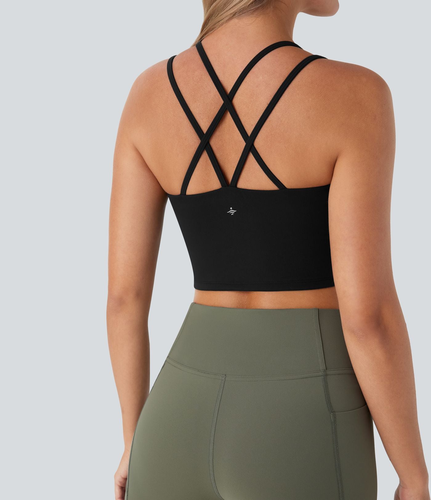 Brassière de sport yoga SoftlyZero™ Plush soutien léger double bretelles bonnets A-D