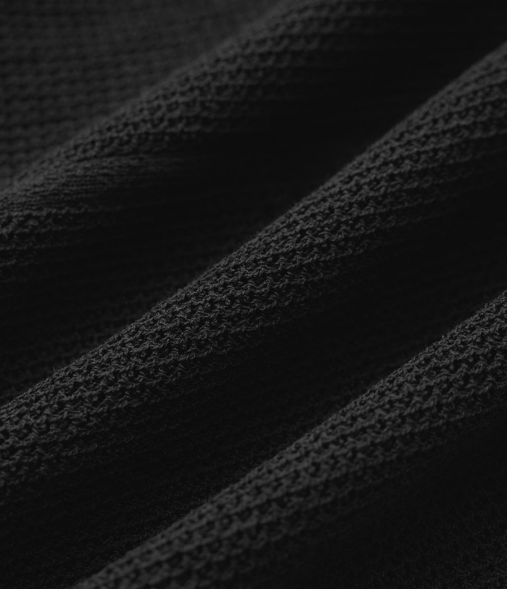 Pull décontracté col V à manches mi-longues