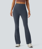 Pantalon de yoga à coupe bootcut gainant taille haute avec poches Halara UltraSculpt™