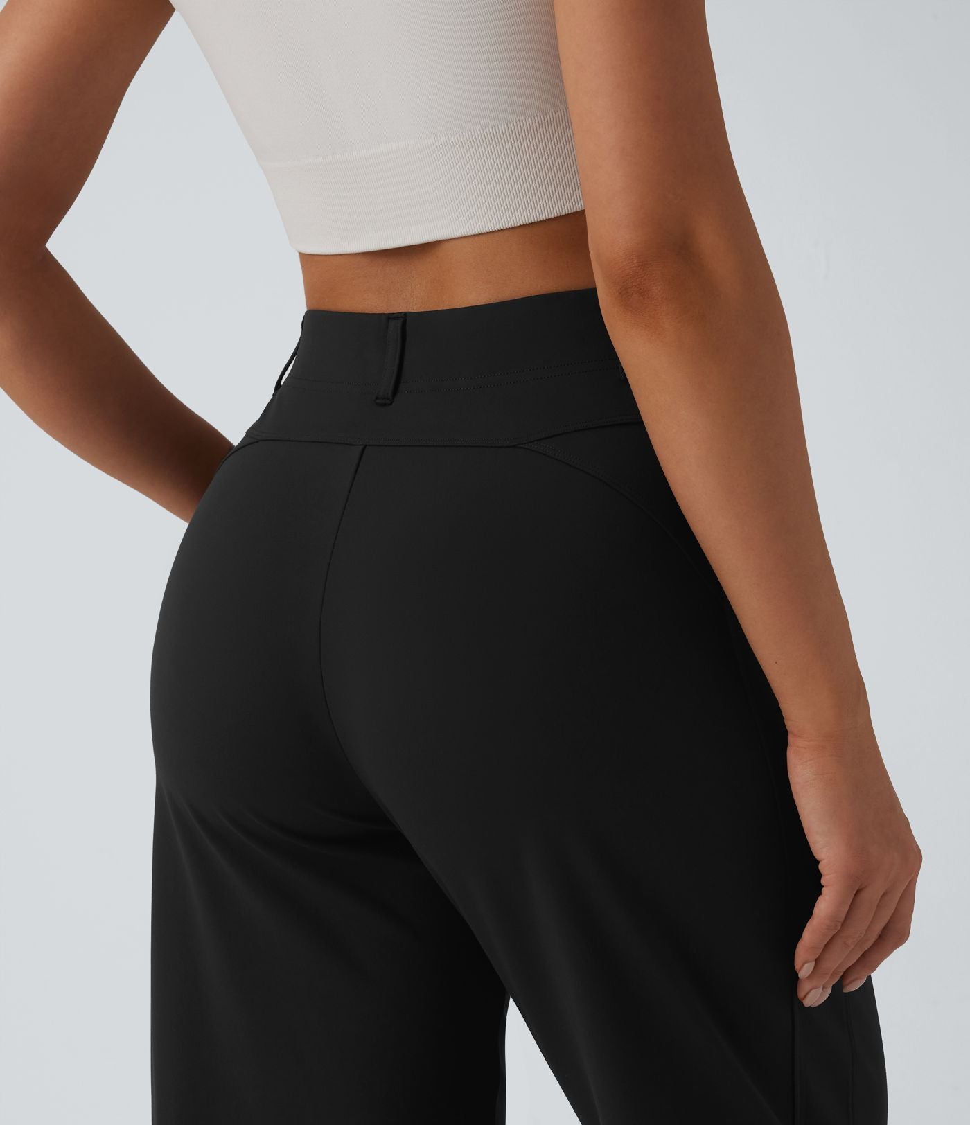 Pantalon barrel DayStretch taille haute avec poches