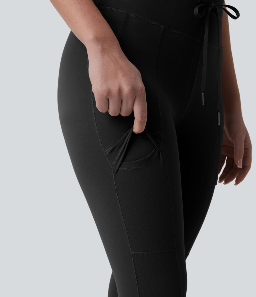 Halara UltraSculpt™ Legging cargo camping 7/8 taille haute à cordon de serrage avec poches