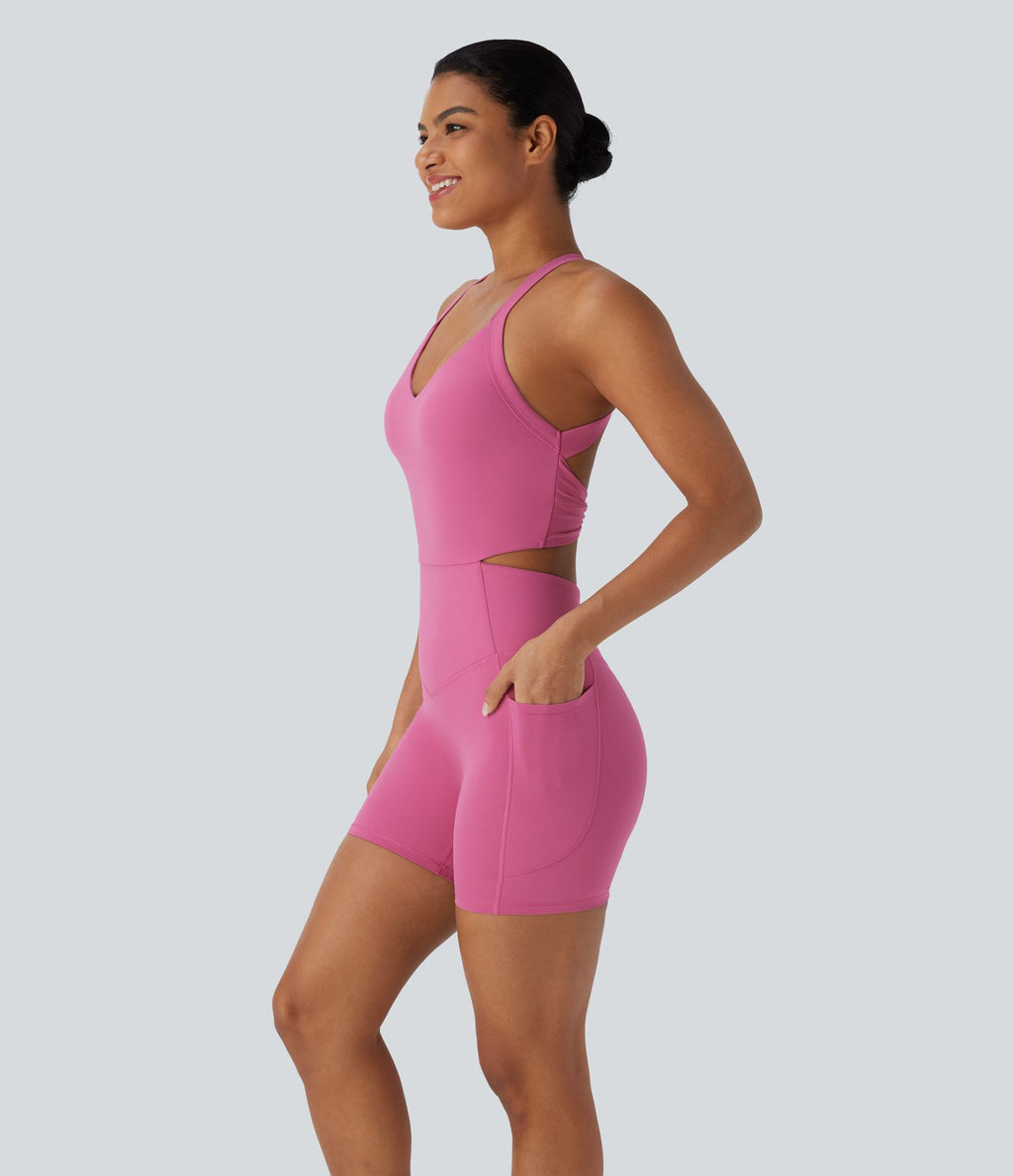 Legging de yoga gainant taille haute avec poches Halara UltraSculpt™