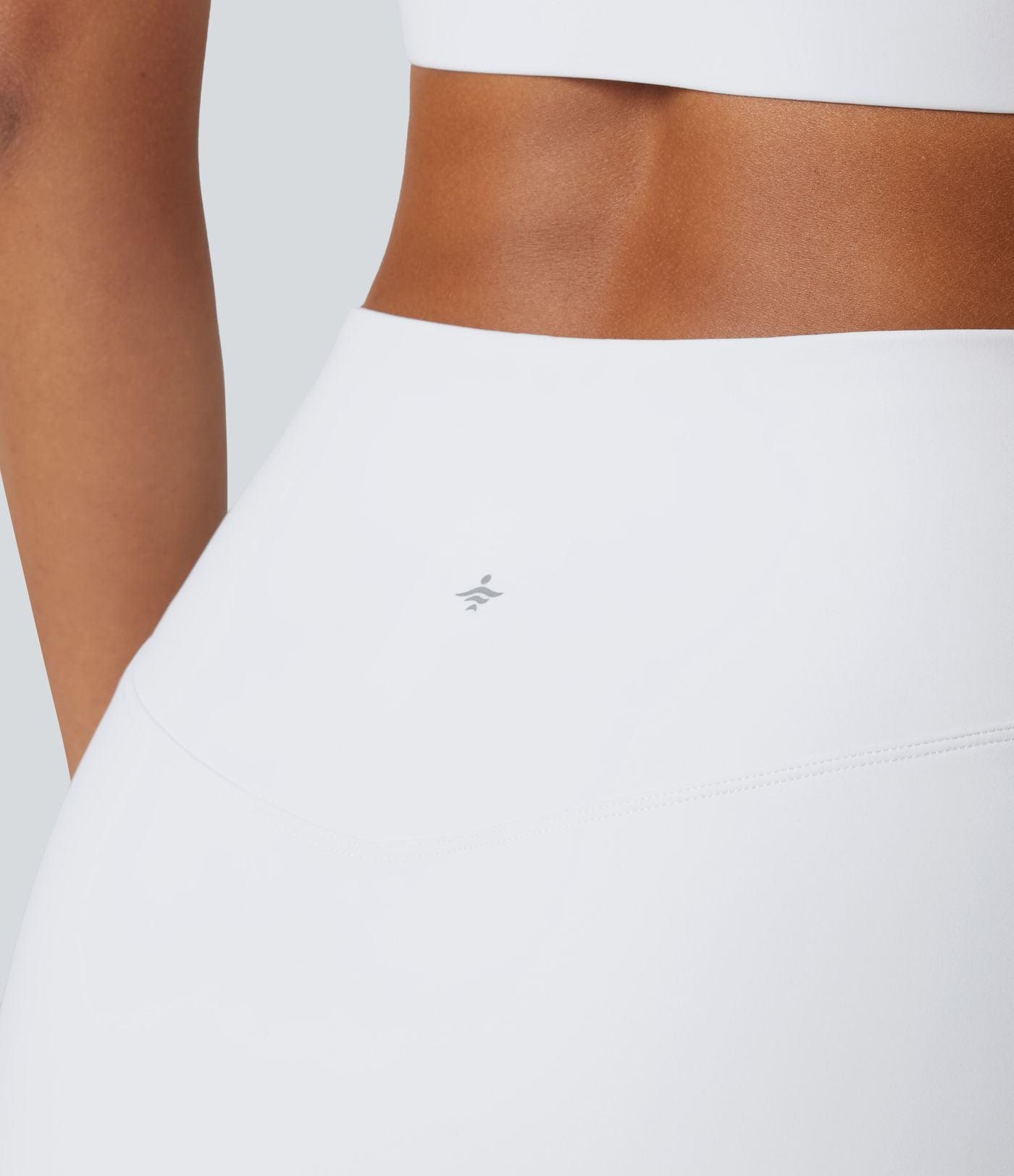 Jupe de golf mini 2-en-1 SoftlyZero™ Airy taille haute croisée à effet frais InstantCool avec ourlet en dentelle et poches, protection solaire UPF50+