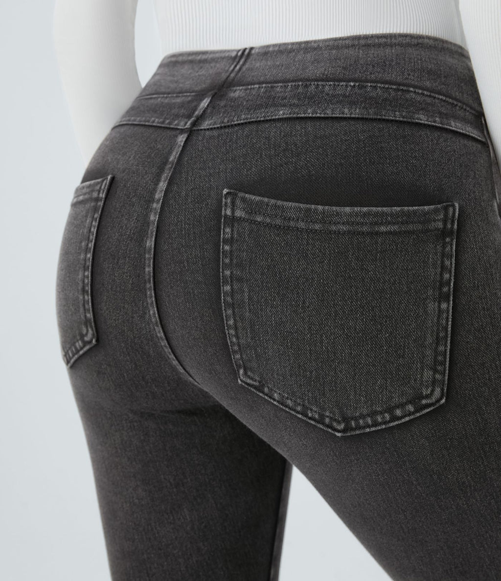 Legging en denim taille haute Halara Flex™ Denim Heat avec poches