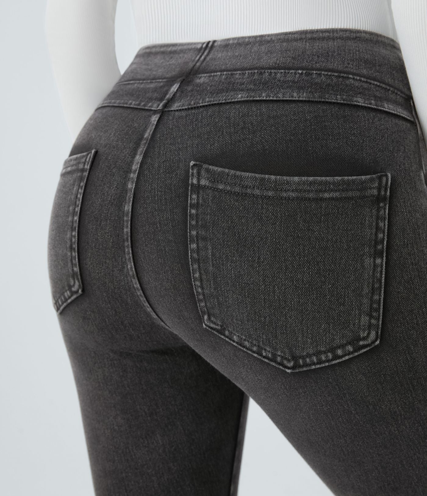 Legging en denim taille haute Halara Flex™ Denim Heat avec poches