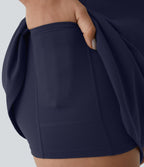 Robe de sport mini 2-en-1 SoftlyZero™ Plush avec poche E-G