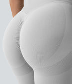 Legging push-up taille haute froncé sans couture OneForm Seamless Flow