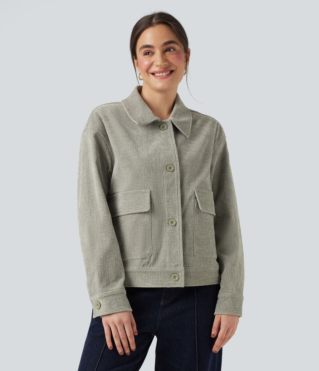 Veste manches longues avec poches