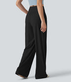 Pantalon large décontracté, taille haute, cordon de serrage, à effet frais InstantCool, avec poches, protection solaire UPF50+