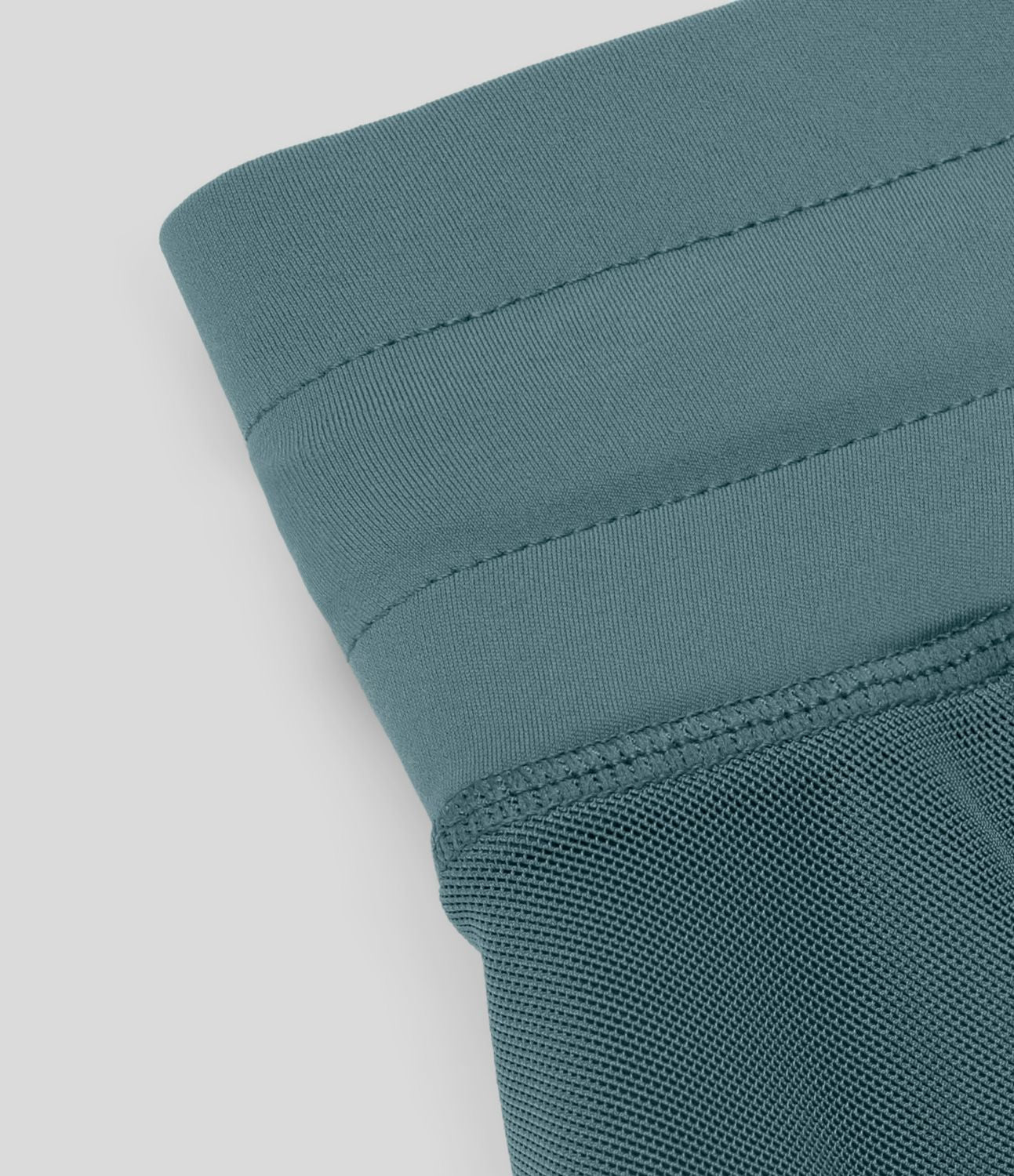 Jupe Casual Évasée Fluide 2 en 1 en Maille Contrastée Taille Haute Cordon de Serrage Poche Latérale