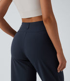 Pantalon barrel DayStretch taille haute avec poches