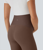 Short cycliste de yoga de maternité Softlyzero™ à taille super haute 17,5 cm-UPF50+