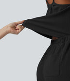 Combinaison décontractée à jambes larges et poches - Easy Peasy
