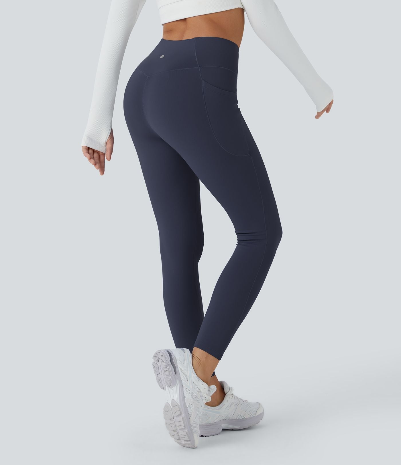 Legging thermique 7/8 Softlyzero™ taille haute coupe ajustée avec poches latérales