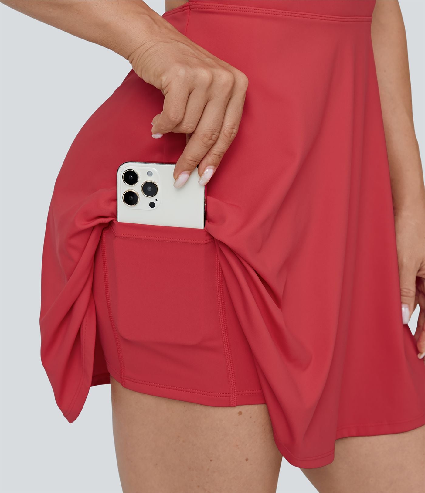 Robe de sport danse mini évasée E-G