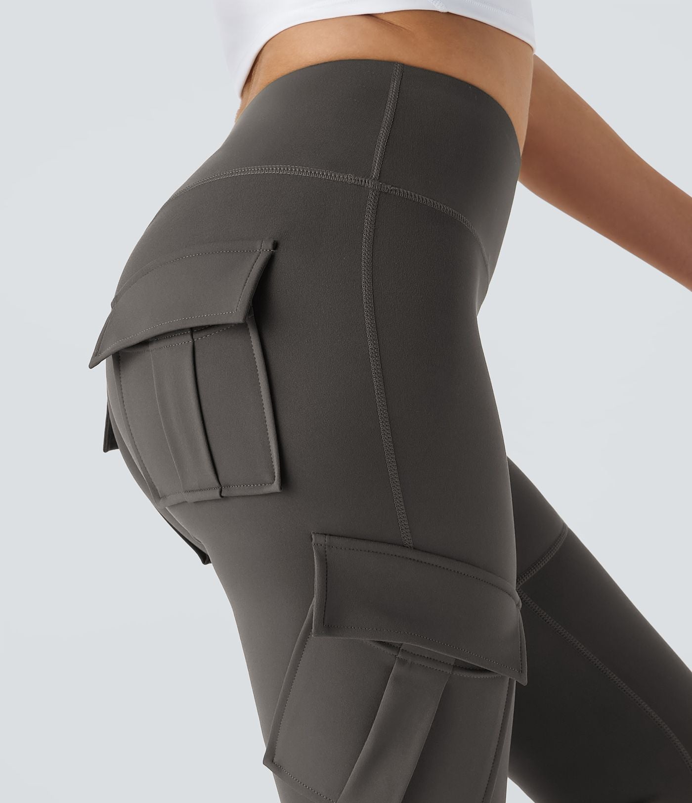 Legging yoga ajusté cargo taille haute DayStretch avec poches