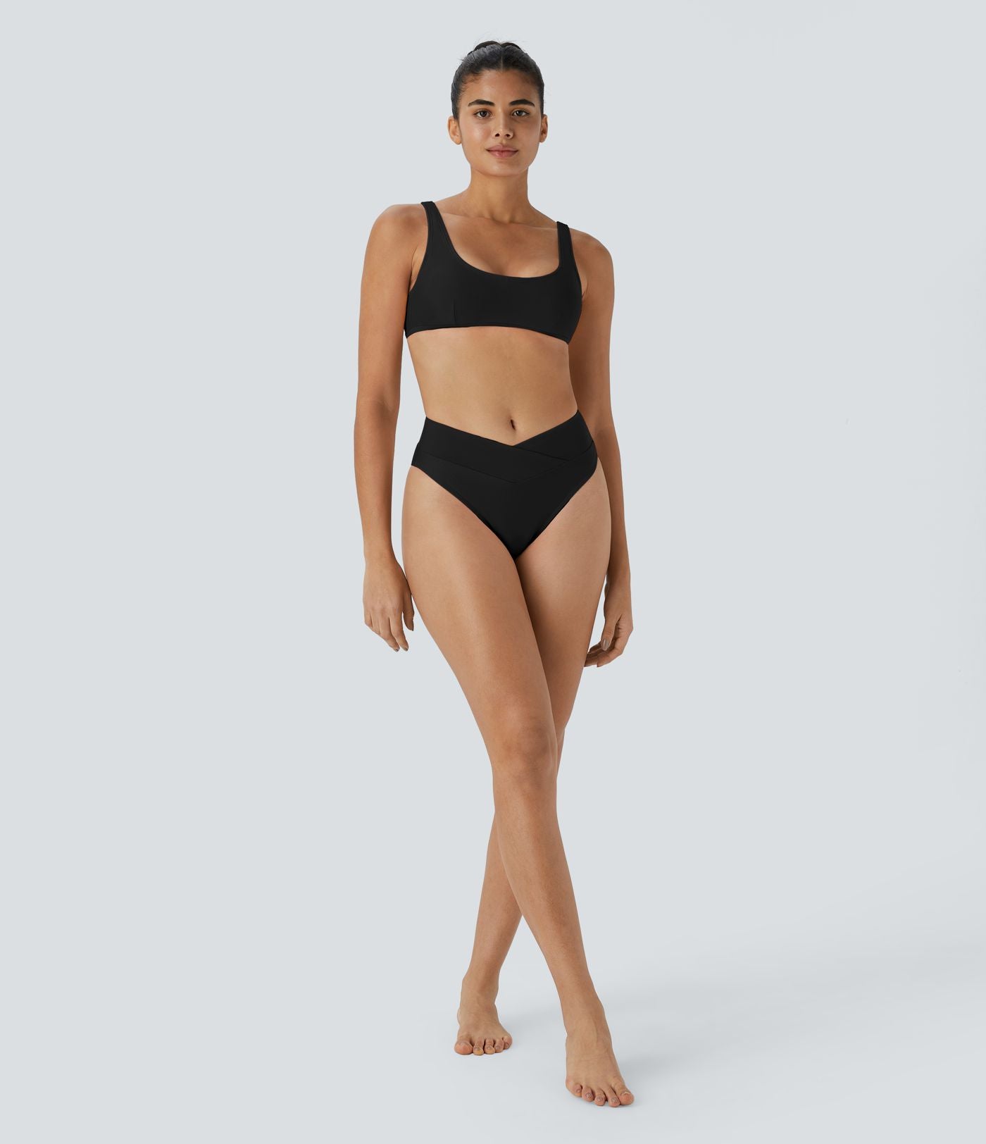 Bikini Bas de Maillot de Bain Crossover