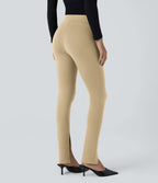 Pantalon tailleur devant taille haute Halara Flex™