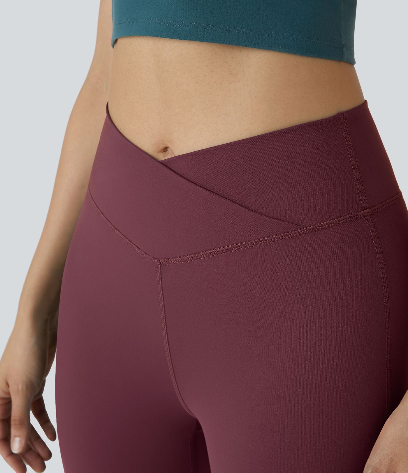 Legging yoga évasé croisé taille haute DayStretch