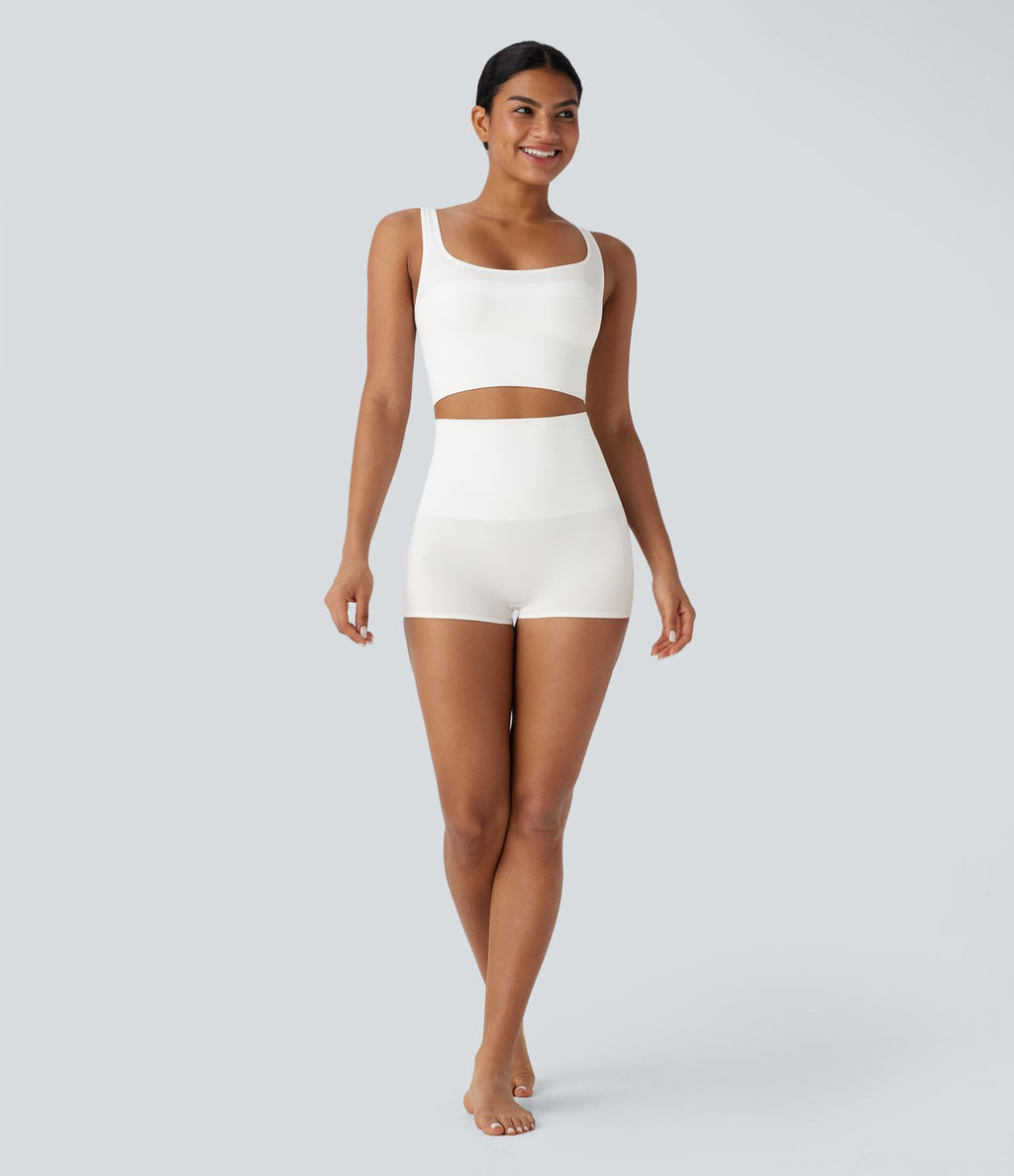 Shorty d'intérieur gainant taille haute sans couture OneForm Seamless Flow